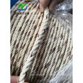 Cheap PP Mono/Polypropylene/Plastic/Fishing/Marine/Mooring/Twist/Twisted Beige Danline Rope for Myanmar